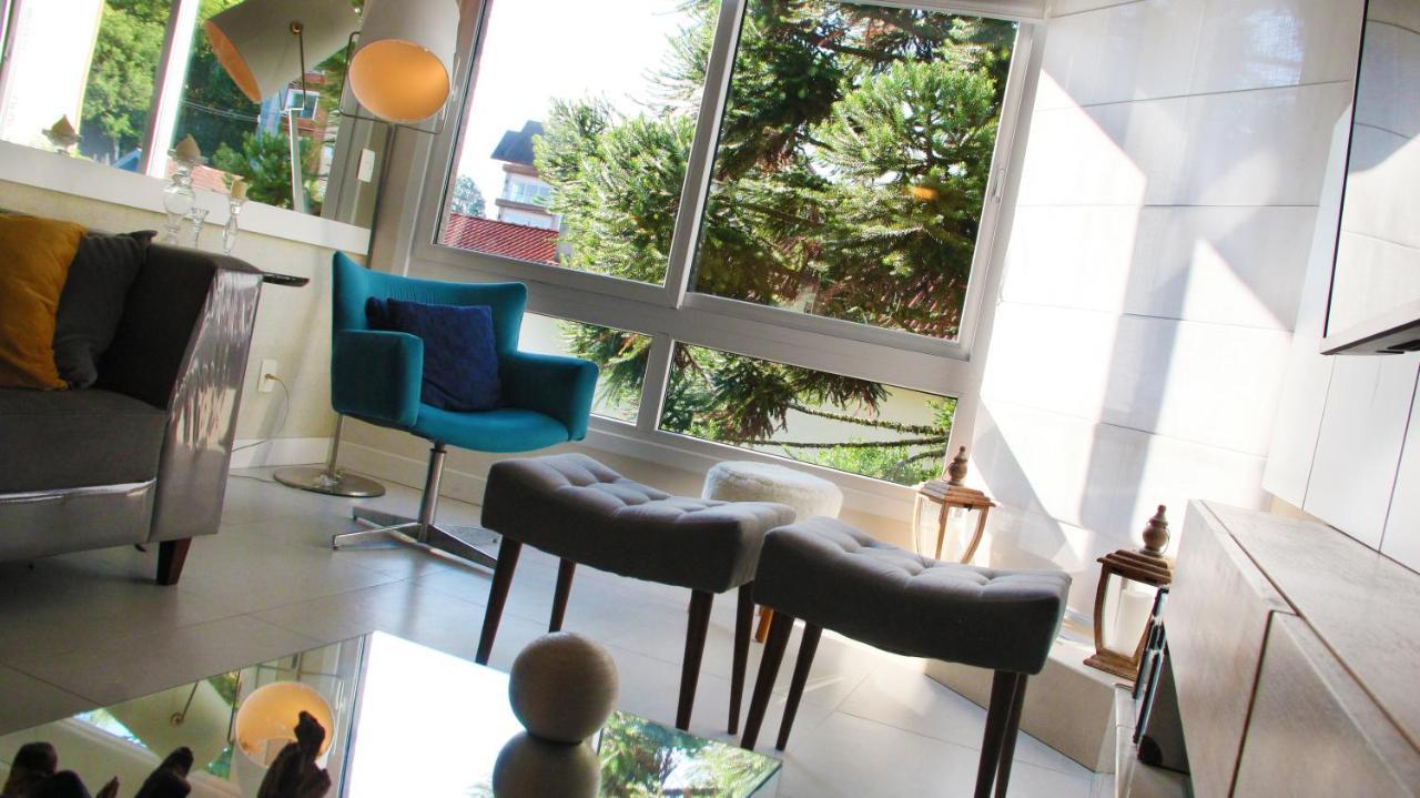 Ferienwohnung Apartamento No Centro De Gramado Exterior foto
